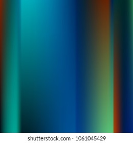 Foil hologram modern deep background. Smooth mesh blurred futuristic template. Bright hipster style backdrop. Blank Holographic spectrum gradient for printed products, covers.