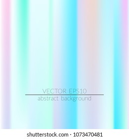 Foil hologram modern deep background. Colorful rainbow gradient.  Trendy creative vector. Intense blank Holographic spectrum gradient for printed products, covers.