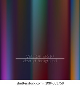 Foil hologram modern deep background. Colorful rainbow gradient.  Trendy creative vector.  Easily editable soft colored vector illustration. Bright print.