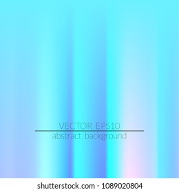 Foil hologram modern deep background.  Vivid smooth mesh blurred futuristic template. Trendy creative vector.  Easily editable soft colored vector illustration. Bright print.