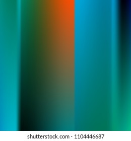 Foil hologram modern deep background. Smooth mesh blurred futuristic template. Bright hipster style backdrop. Blank Holographic spectrum gradient for printed products, covers.