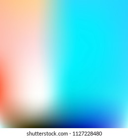 Foil hologram modern deep background. Vivid smooth mesh blurred futuristic template. Bright hipster style backdrop. Technology blank Holographic spectrum gradient for printed products, covers.