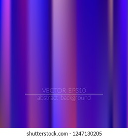 Foil hologram modern deep background. Colorful rainbow gradient.  Trendy creative vector. Intense blank Holographic spectrum gradient for printed products, covers.