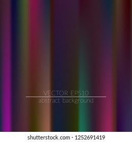 Foil hologram modern deep background. Colorful rainbow gradient.  Trendy creative vector.  Easily editable soft colored vector illustration. Bright print.