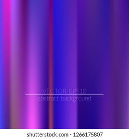 Foil hologram modern deep background. Colorful rainbow gradient.  Trendy creative vector.  Easily editable soft colored vector illustration. Bright print.
