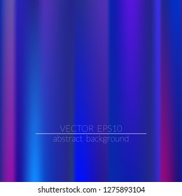 Foil hologram modern deep background. Colorful rainbow gradient.  Trendy creative vector. Intense blank Holographic spectrum gradient for printed products, covers.