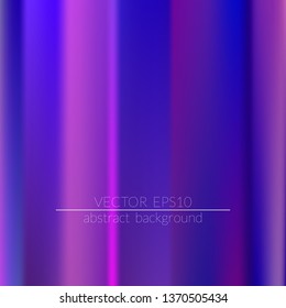 Foil hologram modern deep background. Colorful rainbow gradient.  Trendy creative vector.  Easily editable soft colored vector illustration. Bright print.