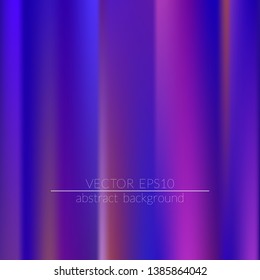 Foil hologram modern deep background. Colorful rainbow gradient.  Trendy creative vector.  Easily editable soft colored vector illustration. Bright print.