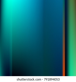 Foil hologram modern deep background. Smooth mesh blurred futuristic template. Bright hipster style backdrop. Blank Holographic spectrum gradient for printed products, covers.