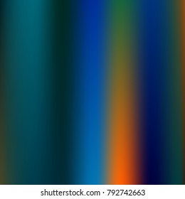 Foil hologram modern deep background. Smooth mesh blurred futuristic template. Bright hipster style backdrop. Blank Holographic spectrum gradient for printed products, covers.