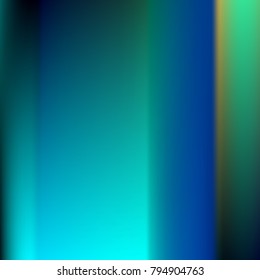 Foil hologram modern deep background. Smooth mesh blurred futuristic template. Bright hipster style backdrop. Blank Holographic spectrum gradient for printed products, covers.