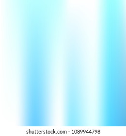 Foil hologram modern pastel background. Technology mesh blurred futuristic template. Soft smooth hipster style backdrop. Design blank Holographic spectrum gradient for printed products, covers.