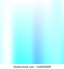 Foil hologram modern pastel background. Technology mesh blurred futuristic template. Soft smooth hipster style backdrop. Design blank Holographic spectrum gradient for printed products, covers.