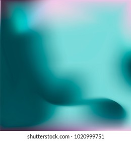 Foil hologram vector background. Abstract soft pastel gradient texture. Blurry hipster liquid background. Vibrant holographic illustration. Vector design template
