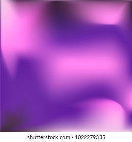 Foil hologram vector background. Abstract soft pastel gradient texture. Blurry hipster liquid background. Vibrant holographic illustration. Valentine's Day holiday vector design template
