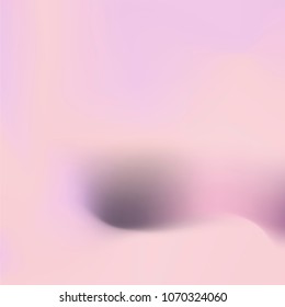 Foil hologram vector background. Abstract soft pastel gradient texture. Blurry hipster liquid background. Vibrant holographic illustration. Vector design template
