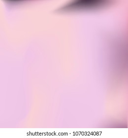 Foil hologram vector background. Abstract soft pastel gradient texture. Blurry hipster liquid background. Vibrant holographic illustration. Vector design template

