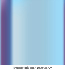 Foil hologram vector background. Abstract soft pastel gradient texture. Blurry hipster liquid background. Vibrant holographic illustration. Vector design template