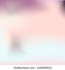 Foil hologram vector background. Abstract soft pastel gradient texture. Blurry hipster liquid background. Vibrant holographic illustration. Vector design template
