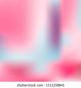 Foil hologram vector background. Abstract soft pastel gradient texture. Blurry hipster liquid background. Vibrant holographic illustration. Vector design template