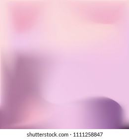 Foil hologram vector background. Abstract soft pastel gradient texture. Blurry hipster liquid background. Vibrant holographic illustration. Vector design template
