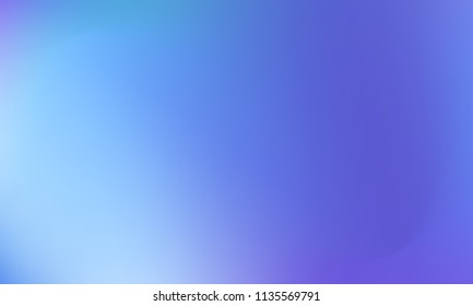 Foil hologram vector background. Abstract soft pastel gradient texture. Colored Blurry Hipster Liquid Background. Vibrant holographic illustration. Gradient mesh. Blue Violet Pink Iris Lavender.