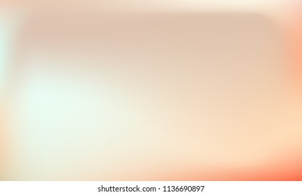 Foil hologram vector background. Abstract soft pastel gradient texture. Colored Blurry Hipster Liquid Background. Vibrant holographic illustration. Gradient mesh. White Orange Yellow Red Green.