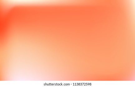 Foil hologram vector background. Abstract soft pastel gradient texture. Colored Blurry Hipster Liquid Background. Vibrant holographic illustration. Gradient mesh. White Orange Yellow Red Green.