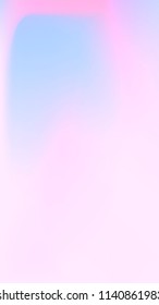 Foil hologram vector background. Abstract soft pastel gradient texture. Blurry hipster liquid background. Vibrant holographic illustration. Vector design template

