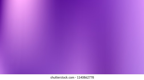 Foil hologram vector background. Abstract soft pastel gradient texture. Colored Blurry Hipster Liquid Background. Vibrant holographic illustration. Gradient mesh. Violet Orchid Iris Lavender Purple.