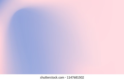 Foil hologram vector background. Abstract soft pastel gradient texture. Colored Blurry Hipster Liquid Background. Vibrant holographic illustration. Gradient mesh. Blue Violet Orchid Iris Lavender.