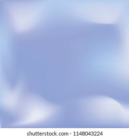 Foil hologram vector background. Abstract soft pastel gradient texture. Blurry hipster liquid background. Vibrant holographic illustration. Vector design template
