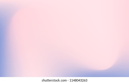 Foil hologram vector background. Abstract soft pastel gradient texture. Colored Blurry Hipster Liquid Background. Vibrant holographic illustration. Gradient mesh. Blue Violet Orchid Iris Lavender.