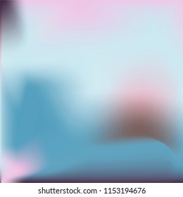 Foil hologram vector background. Abstract soft pastel gradient texture. Blurry hipster liquid background. Vibrant holographic illustration. Vector design template
