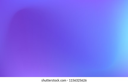 Foil hologram vector background. Abstract soft pastel gradient texture. Colored Blurry Hipster Liquid Background. Vibrant holographic illustration. Gradient mesh. Blue Violet Pink Iris Lavender.