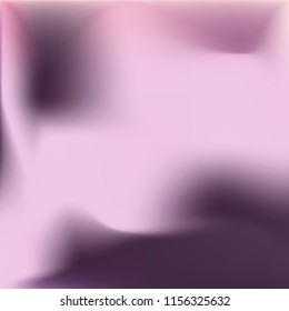 Foil hologram vector background. Abstract soft pastel gradient texture. Blurry hipster liquid background. Vibrant holographic illustration. Vector design template
