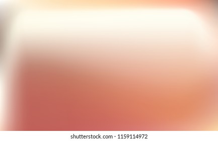 Foil hologram vector background. Abstract soft pastel gradient texture. Colored Blurry Hipster Liquid Background. Vibrant holographic illustration. Gradient mesh. White Orange Yellow Red Green.