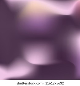 Foil hologram vector background. Abstract soft pastel gradient texture. Blurry hipster liquid background. Vibrant holographic illustration. Vector design template
