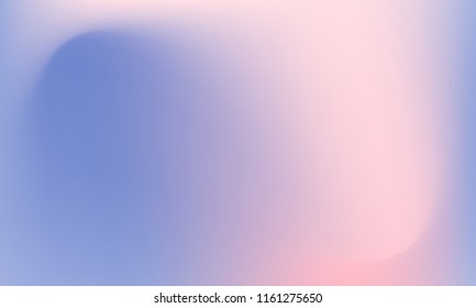 Foil hologram vector background. Abstract soft pastel gradient texture. Colored Blurry Hipster Liquid Background. Vibrant holographic illustration. Gradient mesh. Blue Violet Orchid Iris Lavender.