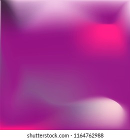 Foil hologram vector background. Abstract soft pastel gradient texture. Blurry hipster liquid background. Vibrant holographic illustration. Vector design template

