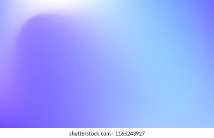 Foil hologram vector background. Abstract soft pastel gradient texture. Colored Blurry Hipster Liquid Background. Vibrant holographic illustration. Gradient mesh. Blue Violet Pink Iris Lavender.