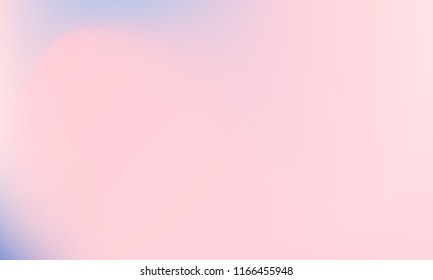 Foil hologram vector background. Abstract soft pastel gradient texture. Colored Blurry Hipster Liquid Background. Vibrant holographic illustration. Gradient mesh. Blue Violet Orchid Iris Lavender.
