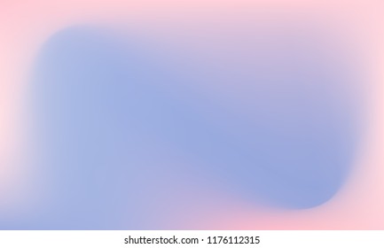 Foil hologram vector background. Abstract soft pastel gradient texture. Colored Blurry Hipster Liquid Background. Vibrant holographic illustration. Gradient mesh. Blue Violet Orchid Iris Lavender.