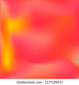 Foil hologram vector background. Abstract soft pastel gradient texture. Blurry hipster liquid background. Vibrant holographic illustration. Vector design template
