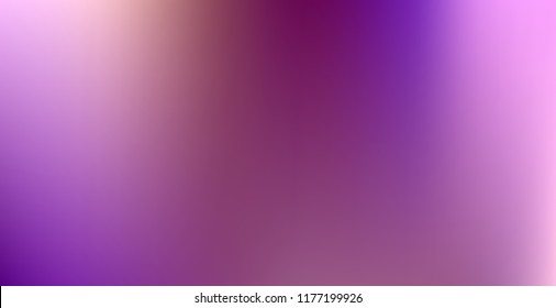 Foil hologram vector background. Abstract soft pastel gradient texture. Colored Blurry Hipster Liquid Background. Vibrant holographic illustration. Gradient mesh. Violet Orchid Iris Lavender Purple.