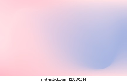 Foil hologram vector background. Abstract soft pastel gradient texture. Colored Blurry Hipster Liquid Background. Vibrant holographic illustration. Gradient mesh. Blue Violet Orchid Iris Lavender.