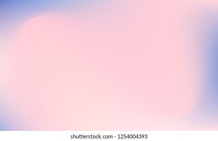 Foil hologram vector background. Abstract soft pastel gradient texture. Colored Blurry Hipster Liquid Background. Vibrant holographic illustration. Gradient mesh. Blue Violet Orchid Iris Lavender.
