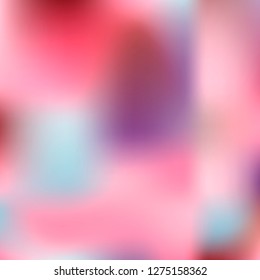 Foil hologram vector background. Abstract soft pastel gradient texture. Blurry hipster liquid background. Vibrant holographic illustration. Vector design template