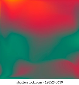 Foil hologram vector background. Abstract soft pastel gradient texture. Blurry hipster liquid background. Vibrant holographic illustration. Vector design template
