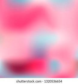 Foil hologram vector background. Abstract soft pastel gradient texture. Blurry hipster liquid background. Vibrant holographic illustration. Vector design template